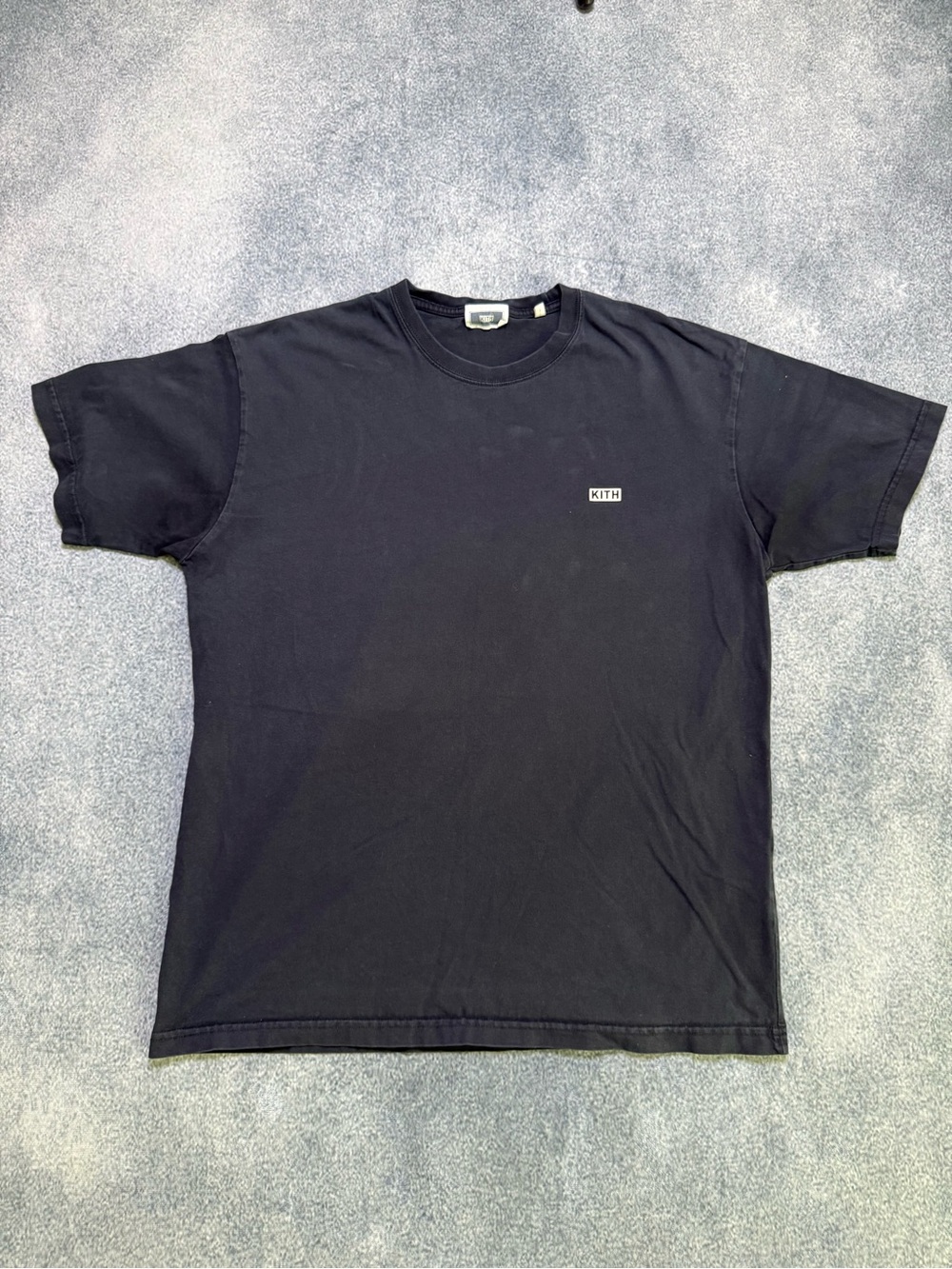 Kith Black Short Sleeve Logo Tee